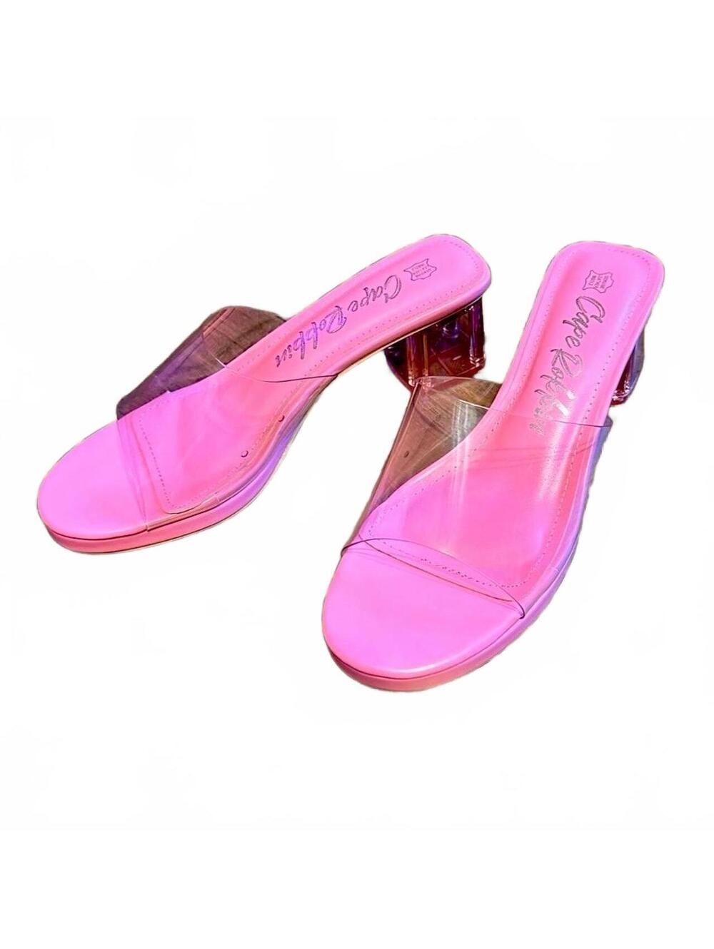 Cape Robbin pink mule heels 7.5 (also available on my page in 8.5)